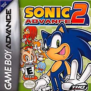 SONIC ADVANCE 2 (GAME BOY ADVANCE GBA) - jeux video game-x