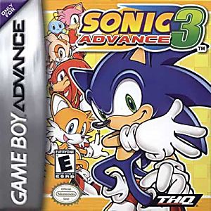 SONIC ADVANCE 3 (GAME BOY ADVANCE GBA) - jeux video game-x