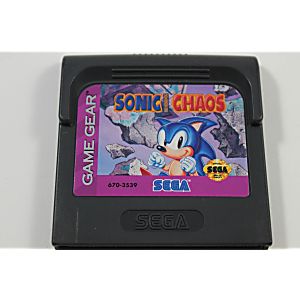 SONIC THE HEDGEHOG CHAOS SEGA GAME GEAR SGG - jeux video game-x