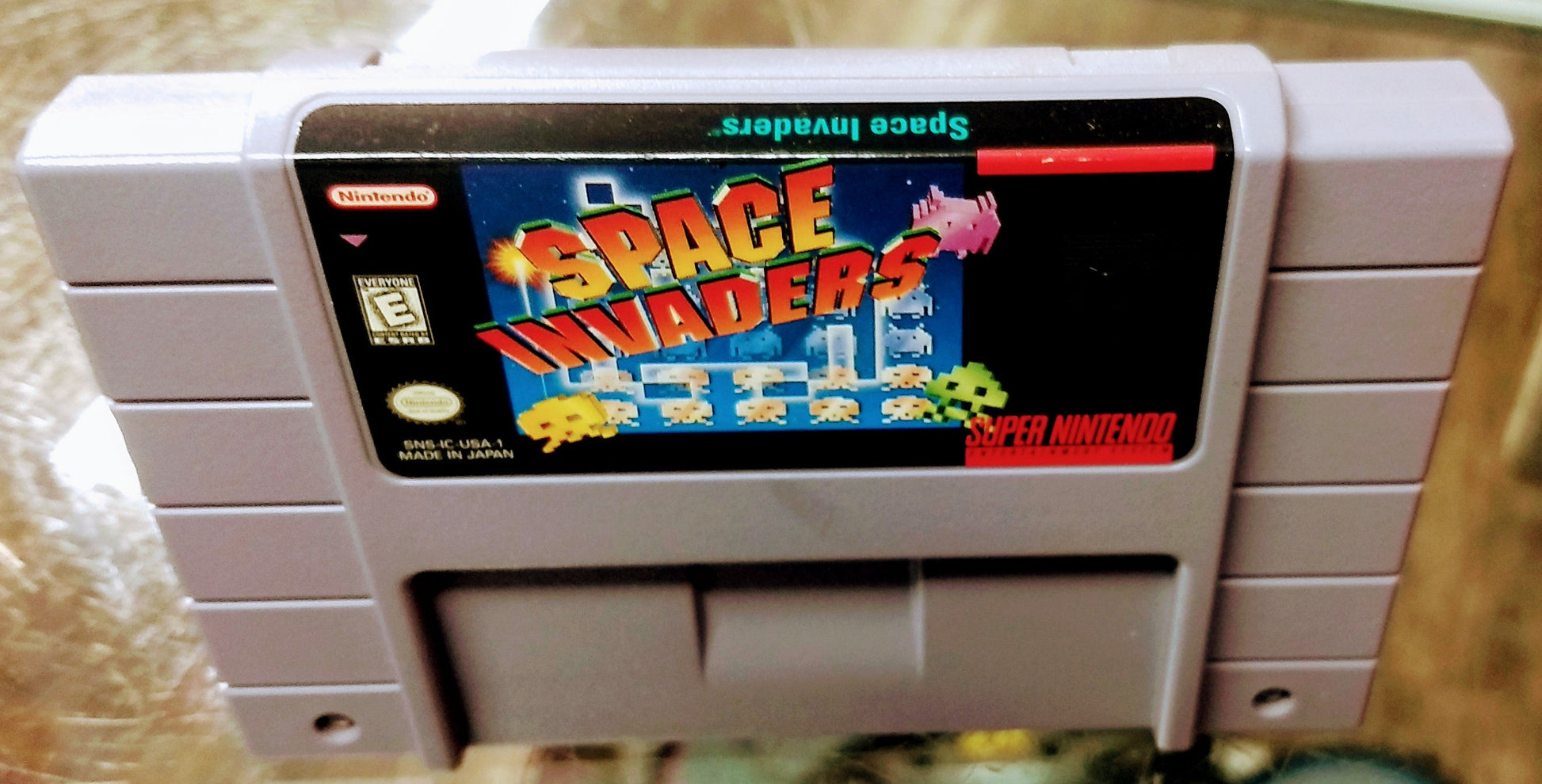 SPACE INVADERS (SUPER NINTENDO SNES) - jeux video game-x