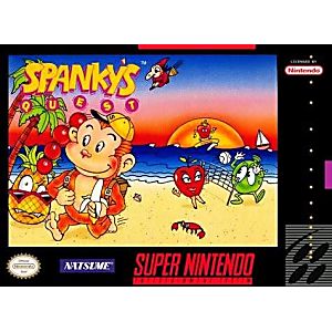 SPANKY'S QUEST (SUPER NINTENDO SNES) - jeux video game-x
