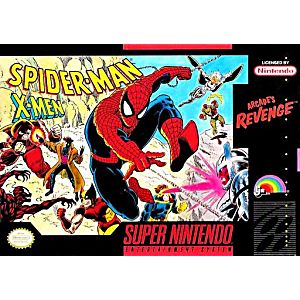 SPIDERMAN X-MEN ARCADE'S REVENGE (SUPER NINTENDO SNES) - jeux video game-x