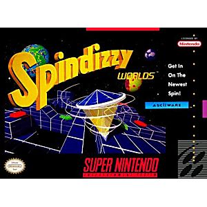 SPINDIZZY WORLDS (SUPER NINTENDO SNES) - jeux video game-x