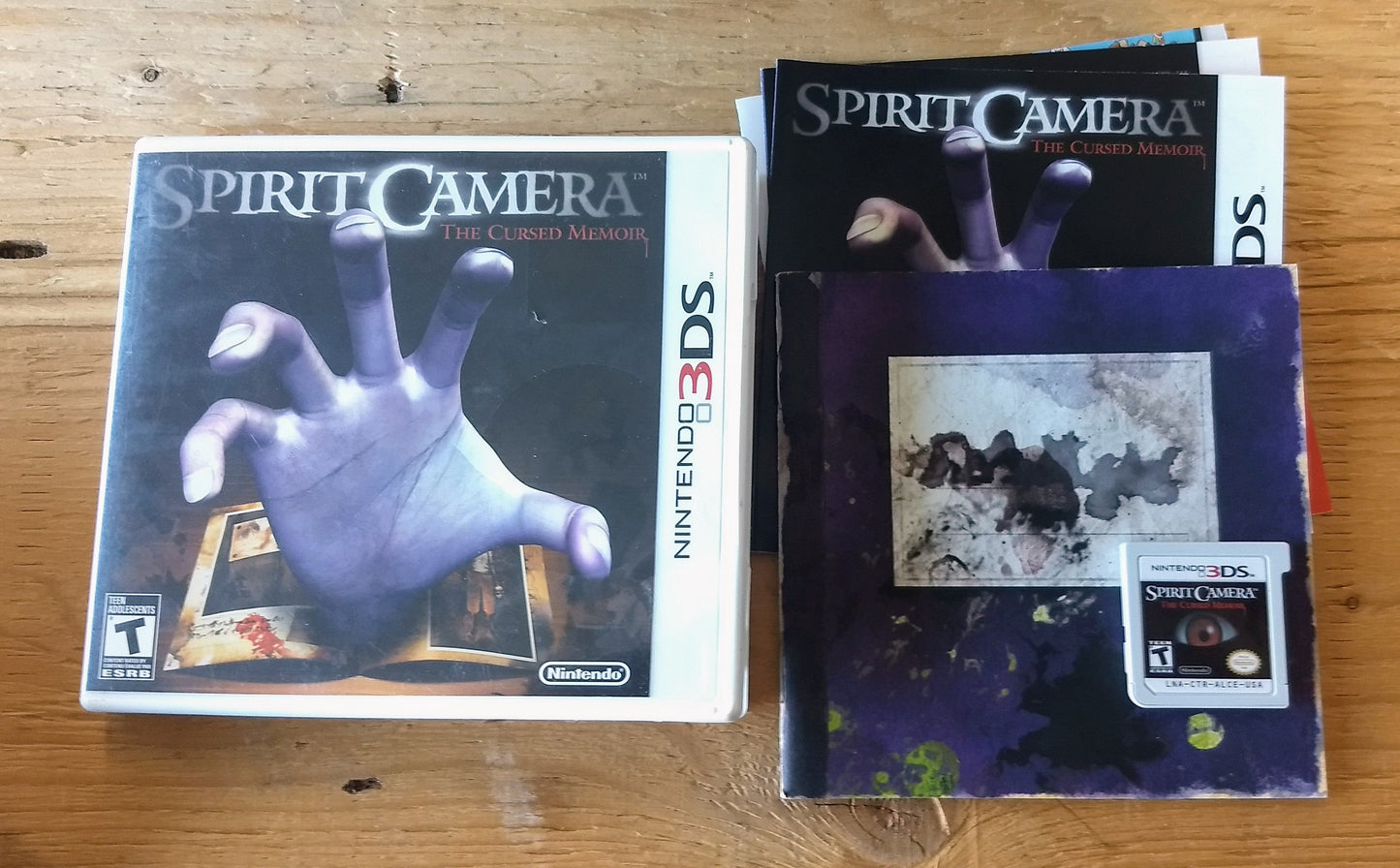 SPIRIT CAMERA THE CURSED MEMOIR NINTENDO 3DS - jeux video game-x