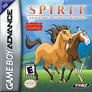 SPIRIT STALLION OF THE CIMARRON SEARCH FOR HOMELAND (GAME BOY ADVANCE GBA) - jeux video game-x