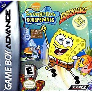 SPONGEBOB SQUARE PANTS SUPER SPONGE (GAME BOY ADVANCE GBA) - jeux video game-x