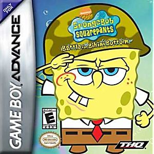 SPONGEBOB SQUAREPANTS: BATTLE FOR BIKINI BOTTOM GAME BOY ADVANCE GBA - jeux video game-x