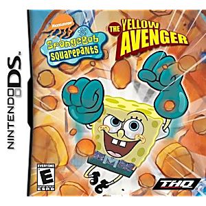 SPONGEBOB SQUAREPANTS THE YELLOW AVENGER (NINTENDO DS) - jeux video game-x