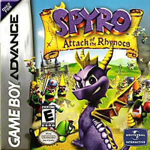 SPYRO ATTACK OF THE RHYNOCS (GAME BOY ADVANCE GBA) - jeux video game-x