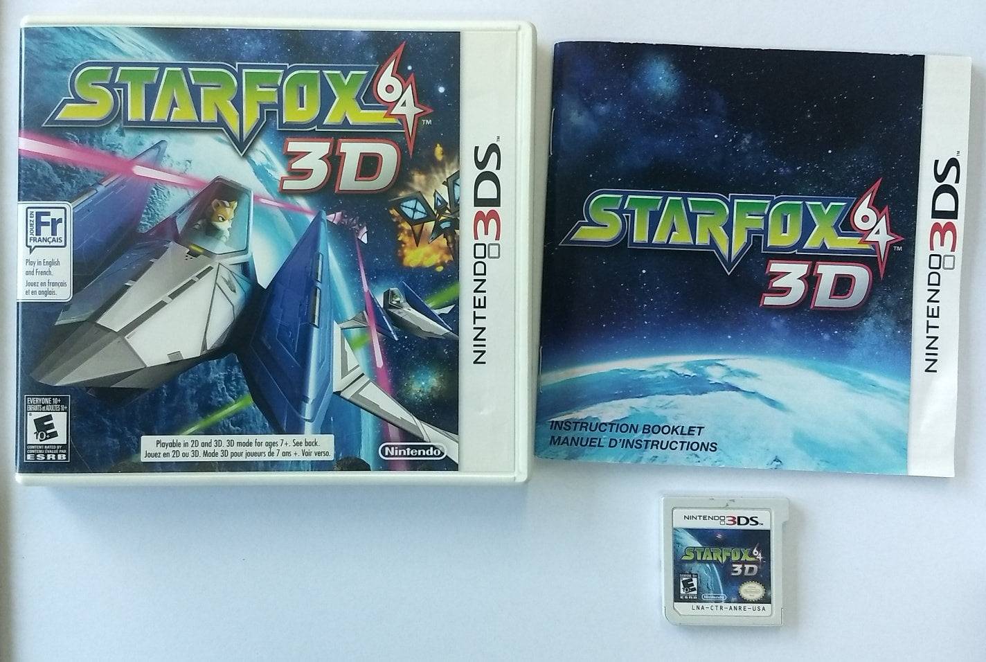 STAR FOX 64 3D (NINTENDO 3DS) - jeux video game-x