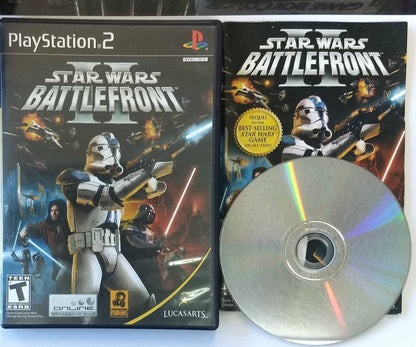 STAR WARS BATTLEFRONT 2 (PLAYSTATION 2 PS2) - jeux video game-x