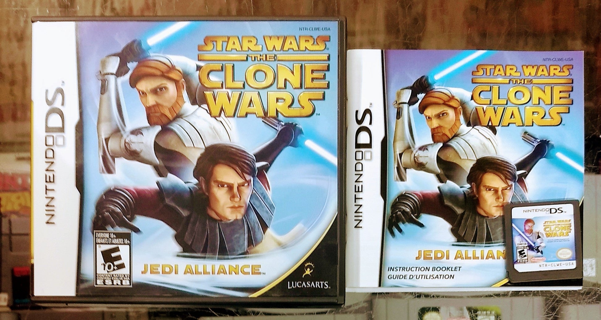 STAR WARS THE CLONE WARS JEDI ALLIANCE NINTENDO DS - jeux video game-x