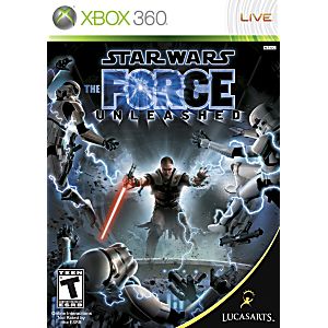STAR WARS: THE FORCE UNLEASHED (XBOX 360 X360) - jeux video game-x