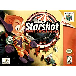STARSHOT SPACE CIRCUS FEVER (NINTENDO 64 N64) - jeux video game-x
