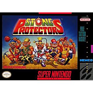 STONE PROTECTORS (SUPER NINTENDO SNES) - jeux video game-x