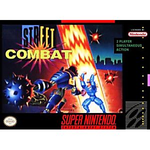 STREET COMBAT SUPER NINTENDO SNES - jeux video game-x