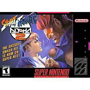 STREET FIGHTER ALPHA 2 (SUPER NINTENDO SNES) - jeux video game-x