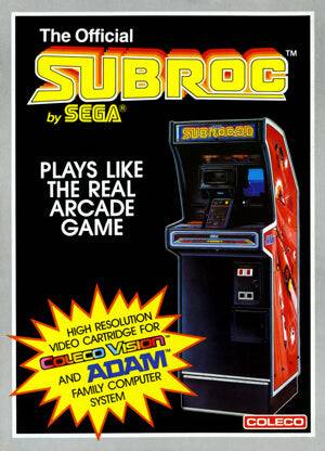 SUBROC (COLECOVISION CV) - jeux video game-x
