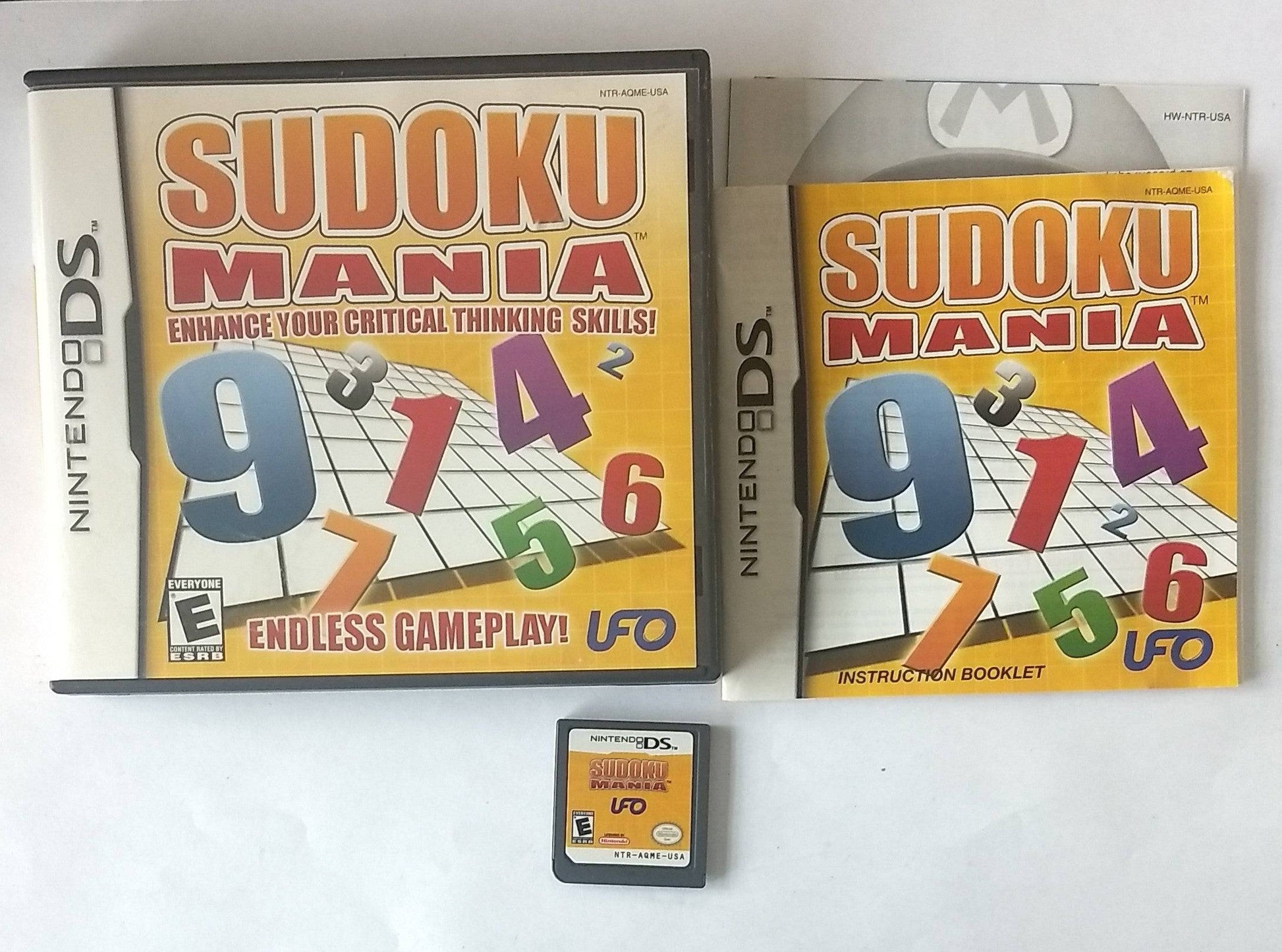 SUDOKU MANIA NINTENDO DS - jeux video game-x