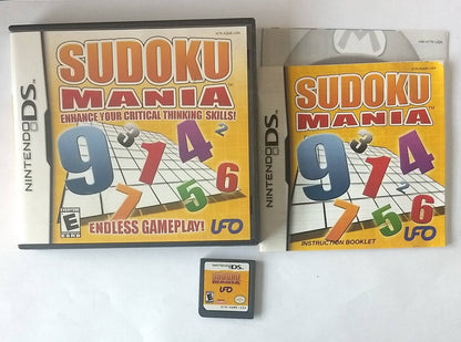 SUDOKU MANIA NINTENDO DS - jeux video game-x