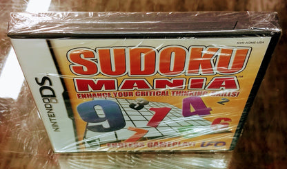 SUDOKU MANIA NINTENDO DS - jeux video game-x