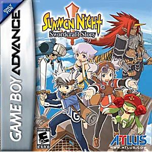 SUMMON NIGHT SWORDCRAFT STORY GAME BOY ADVANCE GBA - jeux video game-x