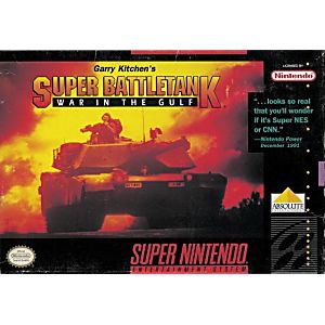 SUPER BATTLETANK WAR IN THE GULF SUPER NINTENDO SNES - jeux video game-x