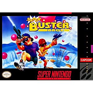 SUPER BUSTER BROTHERS (SUPER NINTENDO SNES) - jeux video game-x