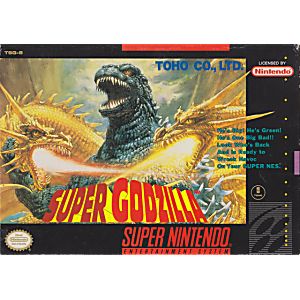 SUPER GODZILLA (SUPER NINTENDO SNES) - jeux video game-x