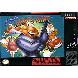 SUPER JAMES POND (SUPER NINTENDO SNES) - jeux video game-x