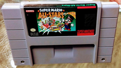 SUPER MARIO ALL-STARS SUPER NINTENDO SNES - jeux video game-x