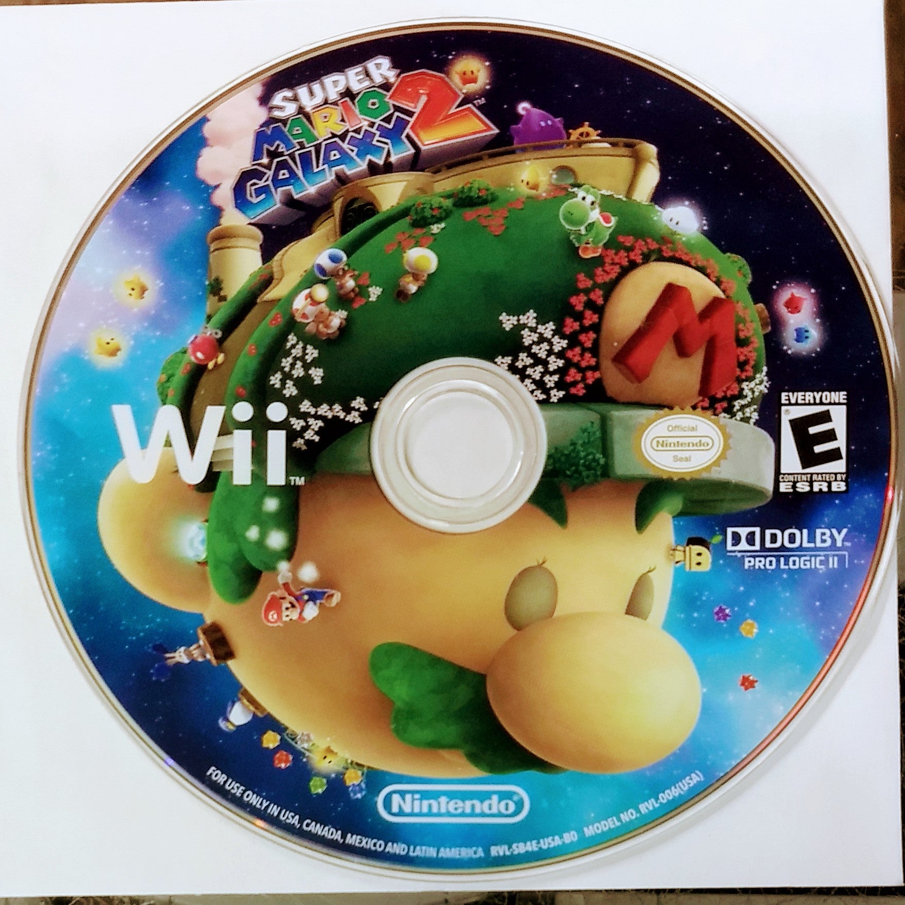 SUPER MARIO GALAXY 2 NINTENDO WII - jeux video game-x