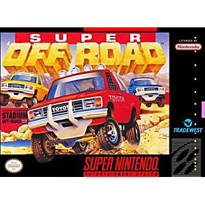 SUPER OFF-ROAD (SUPER NINTENDO SNES) - jeux video game-x