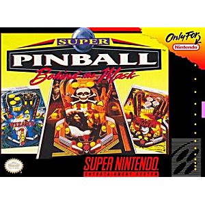 SUPER PINBALL BEHIND THE MASK (SUPER NINTENDO SNES) - jeux video game-x
