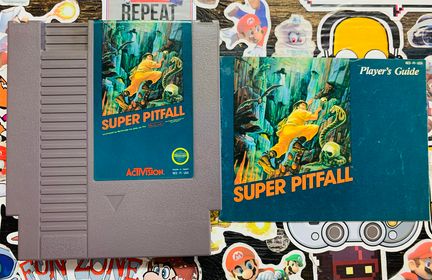 SUPER PITFALL NINTENDO NES - jeux video game-x