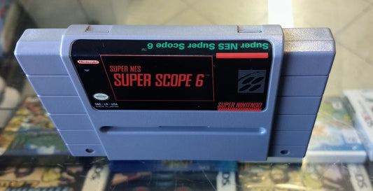 SUPER SCOPE 6 SUPER NINTENDO SNES - jeux video game-x