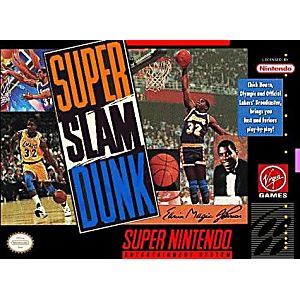 SUPER SLAM DUNK (SUPER NINTENDO SNES) - jeux video game-x
