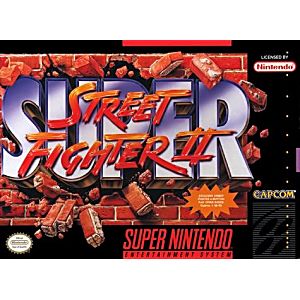 SUPER STREET FIGHTER II 2  (SUPER NINTENDO SNES) - jeux video game-x