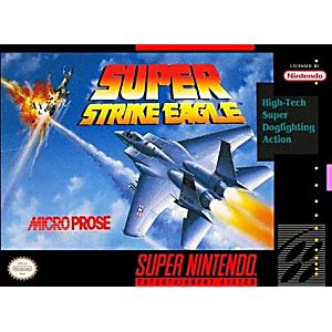 SUPER STRIKE EAGLE SUPER NINTENDO SNES - jeux video game-x