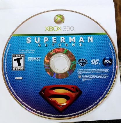 SUPERMAN RETURNS XBOX 360 X360 - jeux video game-x