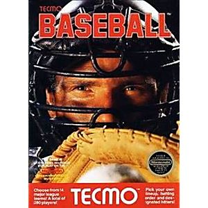 TECMO BASEBALL NINTENDO NES - jeux video game-x