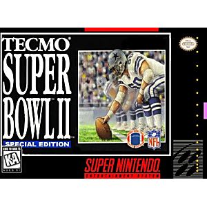 TECMO SUPER BOWL II 2 (SUPER NINTENDO SNES) - jeux video game-x