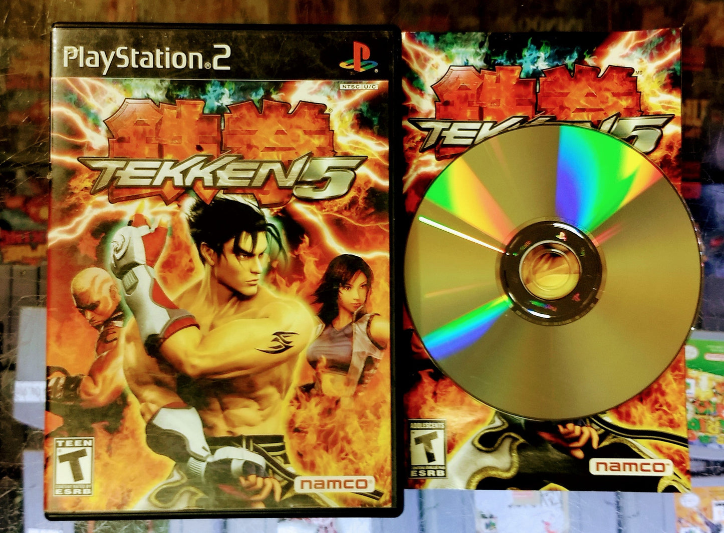TEKKEN 5 (PLAYSTATION 2 PS2) - jeux video game-x