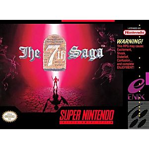 THE 7TH SAGA (SUPER NINTENDO SNES) - jeux video game-x