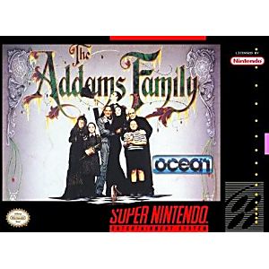 THE ADDAMS FAMILY SUPER NINTENDO SNES - jeux video game-x