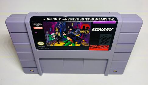 THE ADVENTURES OF BATMAN AND ROBIN SUPER NINTENDO SNES - jeux video game-x
