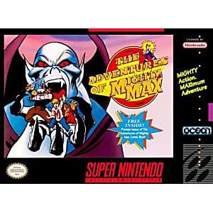THE ADVENTURES OF MIGHTY MAX (SUPER NINTENDO SNES) - jeux video game-x