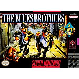 THE BLUES BROTHERS (SUPER NINTENDO SNES) - jeux video game-x