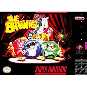 THE BRAINIES (SUPER NINTENDO SNES) - jeux video game-x