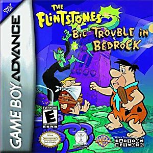 THE FLINTSTONES BIG TROUBLE IN BEDROCK (GAME BOY ADVANCE GBA) - jeux video game-x